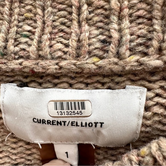 Current/Elliott Womens Sweater Size Small Fall The Moonshine Pullover - Picture 5 of 6